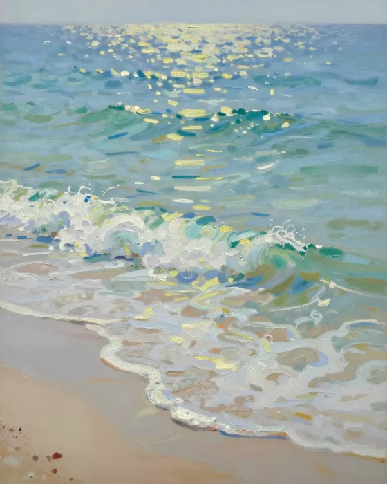 Sunlit Surf