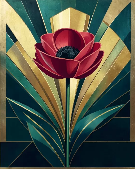 Crimson Anemone