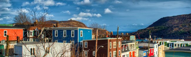 Out To Signal Hill - Newfoundland art print