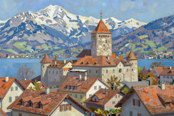 Oberhofen Rooftops