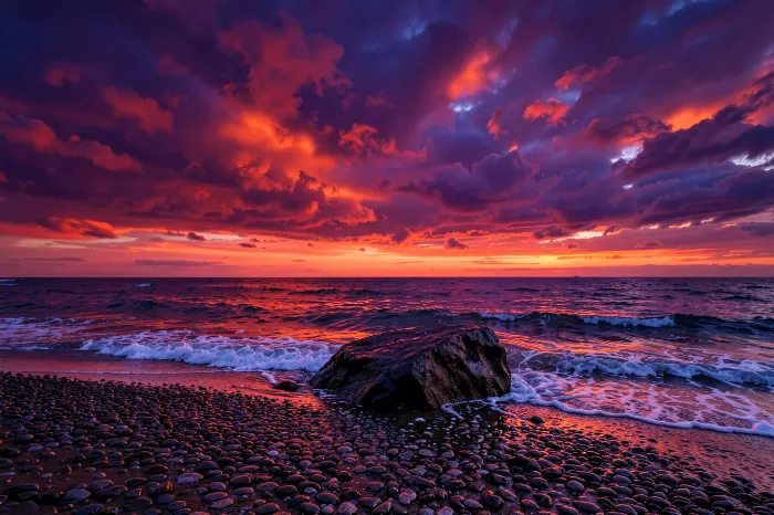 Crimson Shore