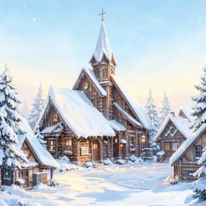 Frosted Cottages