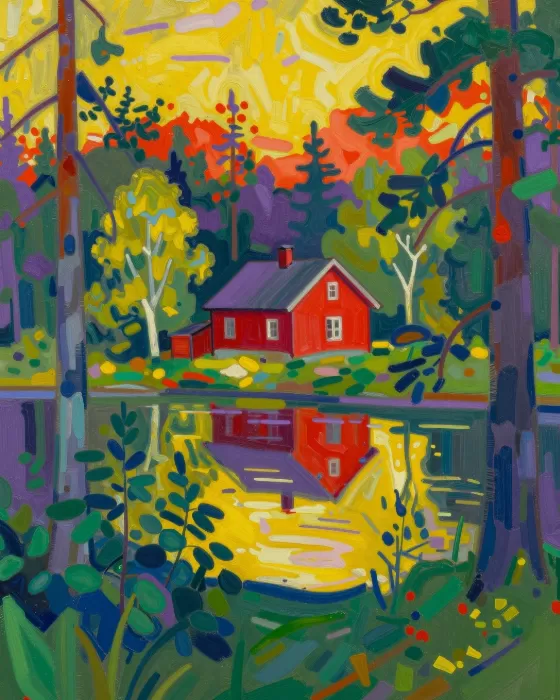 Violet Woodland