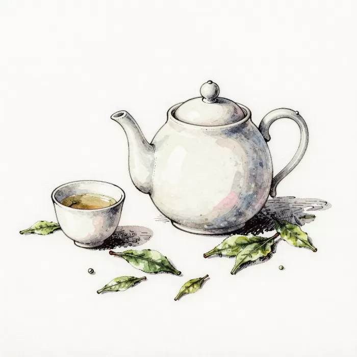 Porcelain Teapot