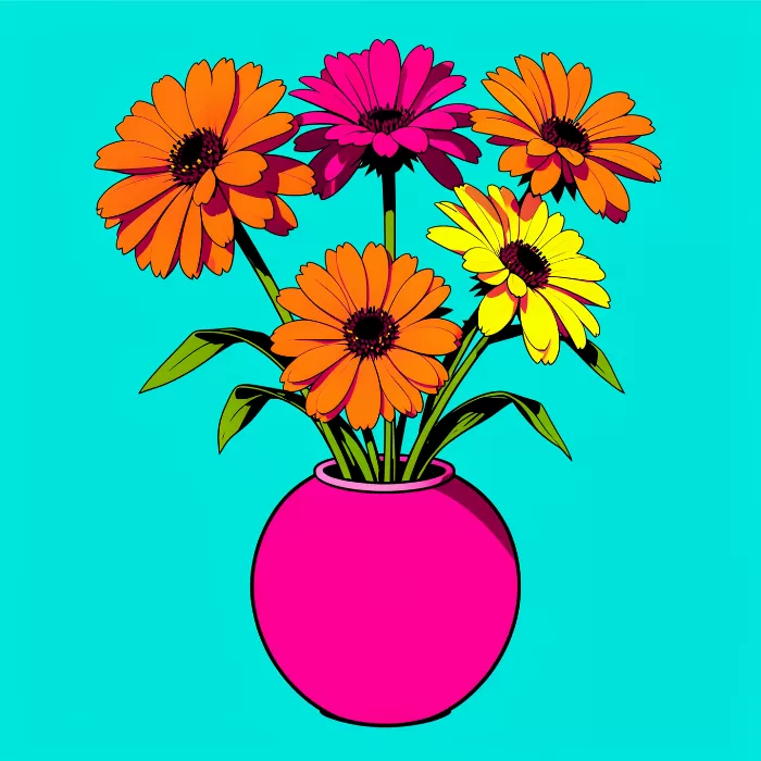 Zinnia Burst