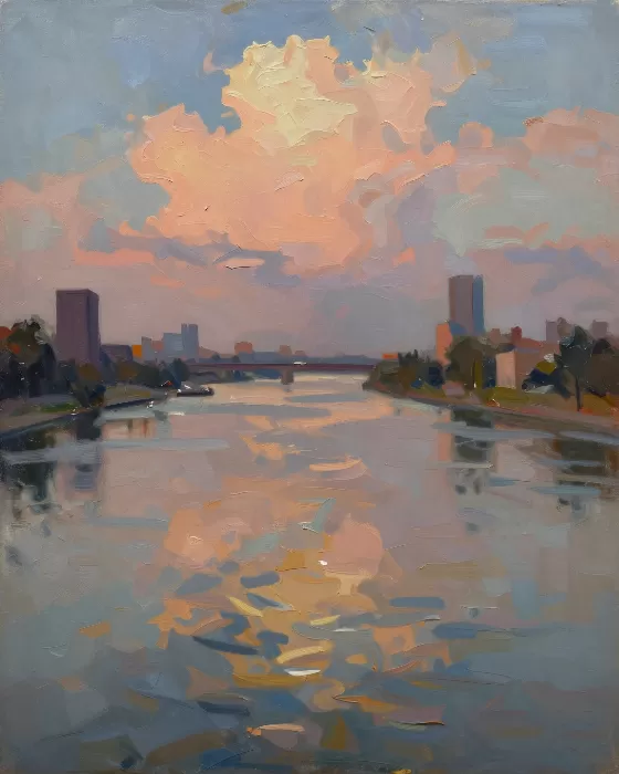 Riverfront Impasto