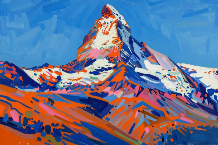 Fauvist Matterhorn