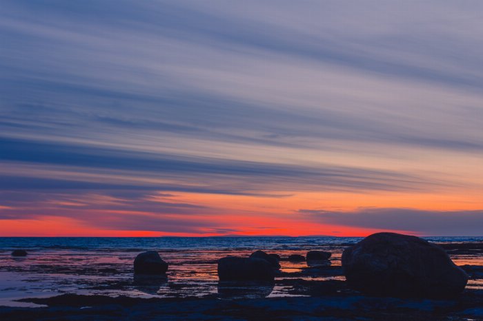 Rocky Harbour Sunset - Newfoundland art print