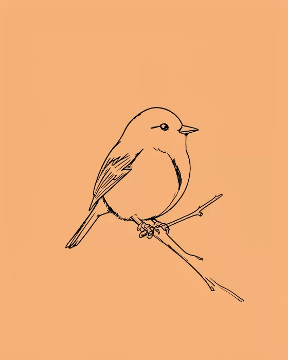 Ink Chickadee