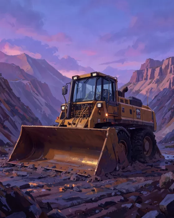 Quarry Bulldozer