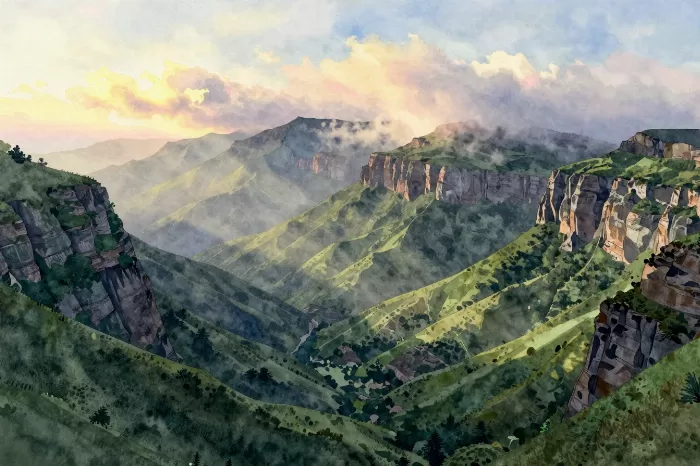 Dawn Cliffs