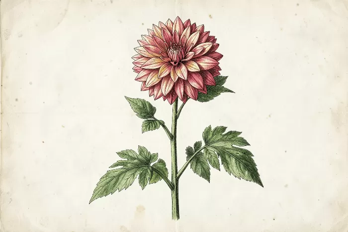 Dahlia Stem