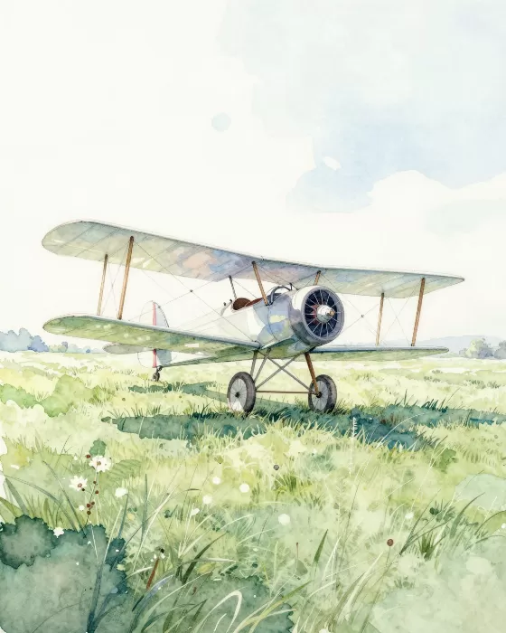 Meadow Biplane