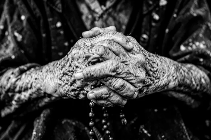 Clasped Prayer