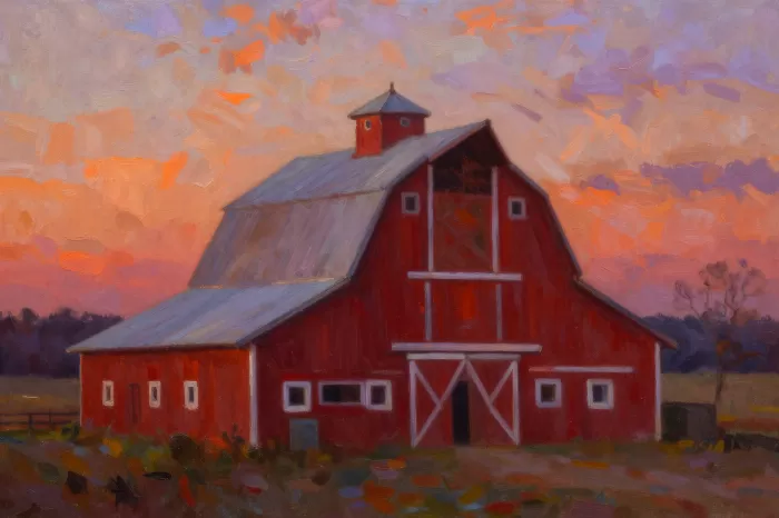 Sunset Barn