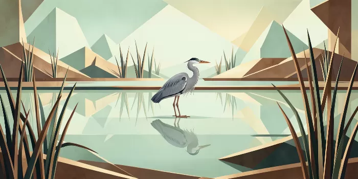 Lagoon Heron