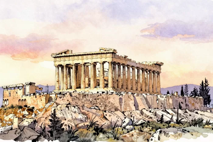 Athens Sunset