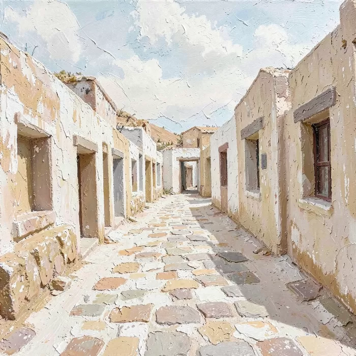 Cycladic Wall