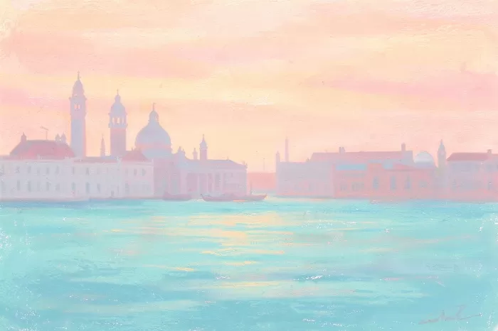 Lagoon Twilight
