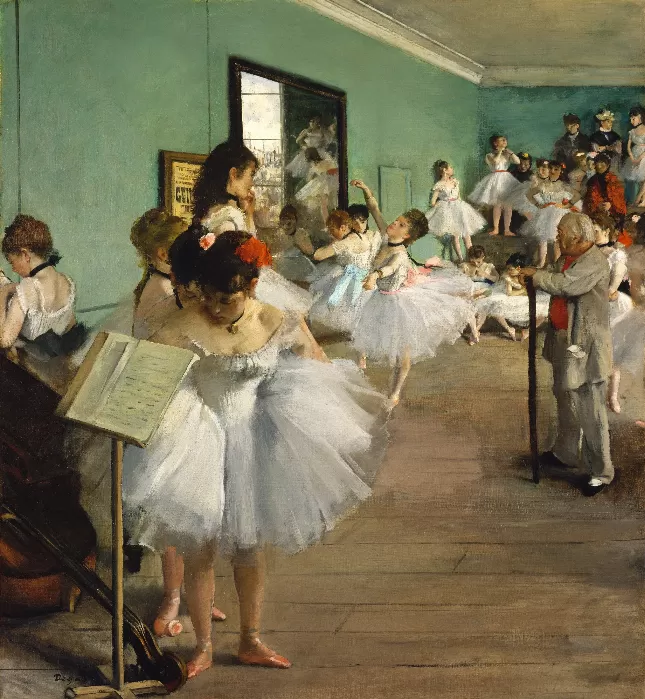 The Dance Class by Edgar Degas