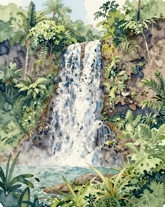 Lucia Waterfalls
