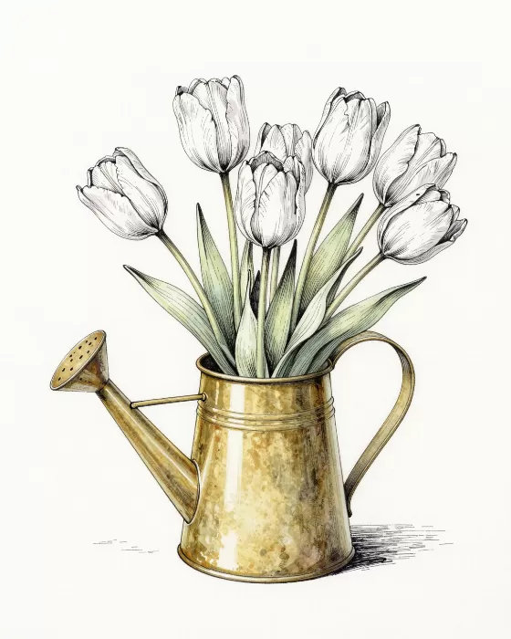 Tulip Watering