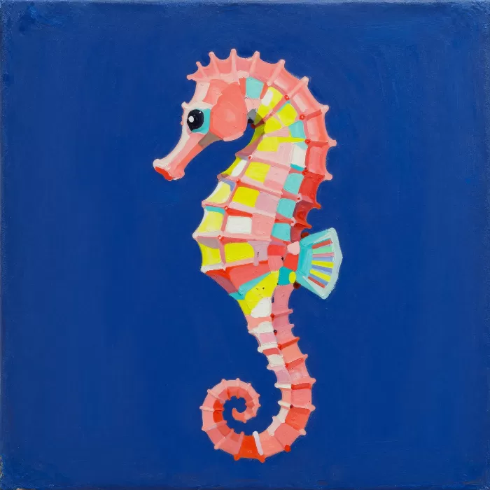 Indigo Seahorse