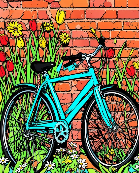 Tulip Bicycle