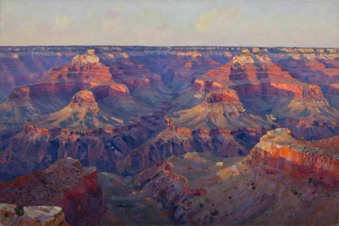 Sunlit Gorge
