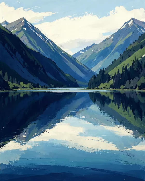 Alpine Reflections