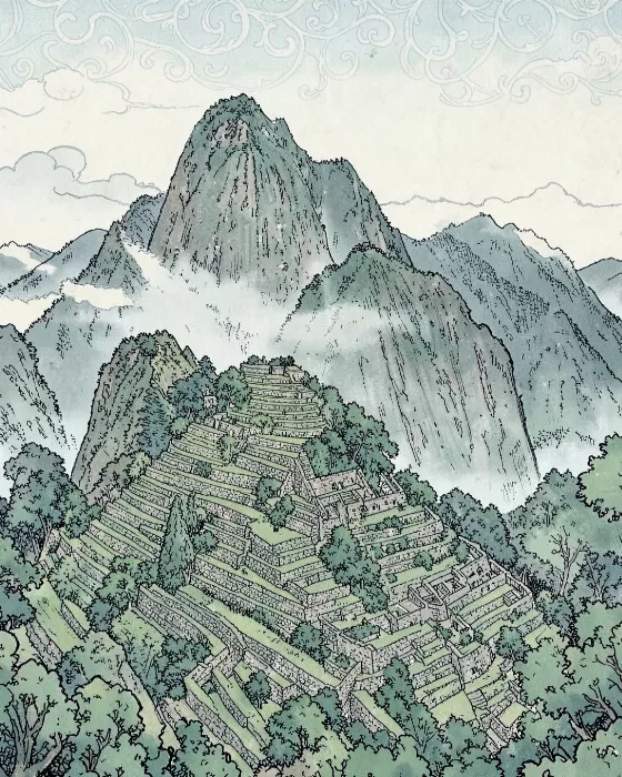 Clouded Machu