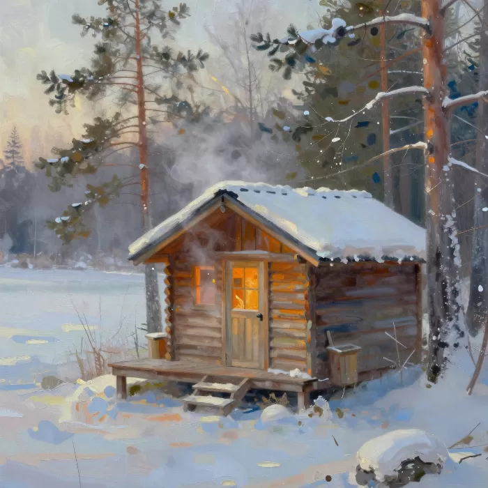 Rustic Sauna