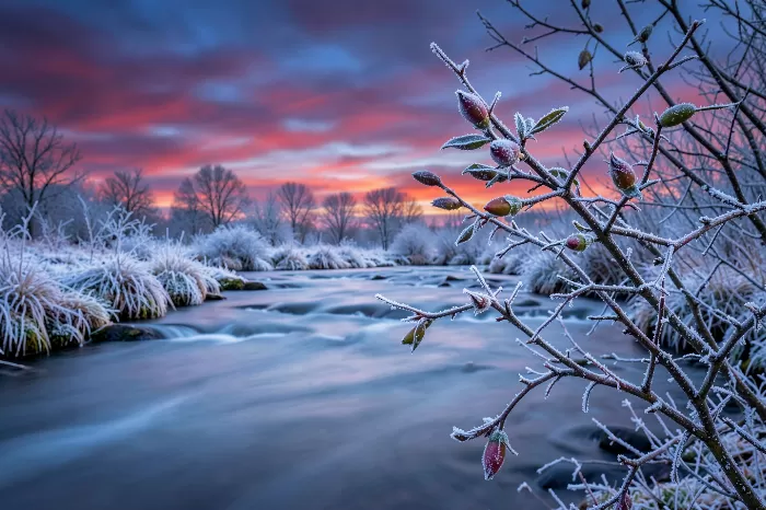 Frosted Rosehips