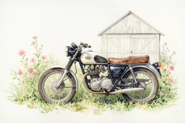 Botanical Motorcycle
