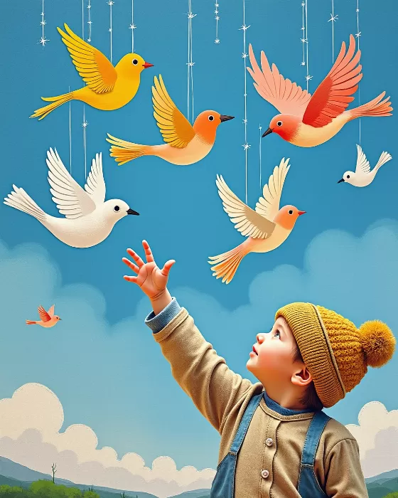 Paper Birds II