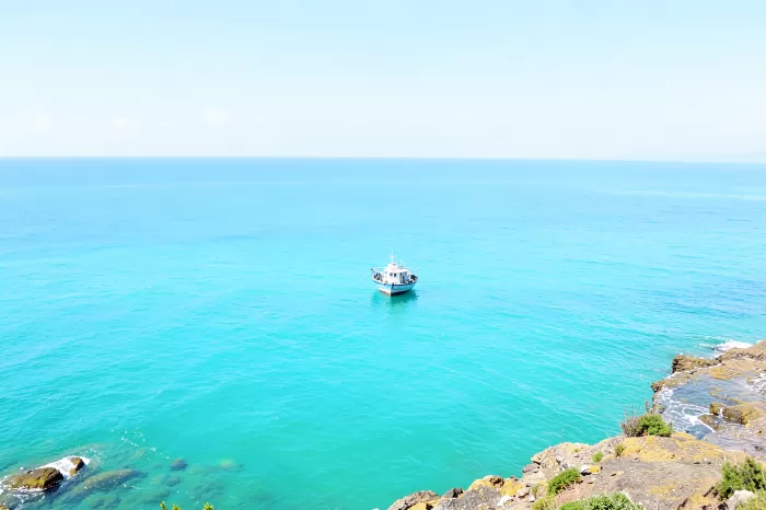 Solitary Skiff