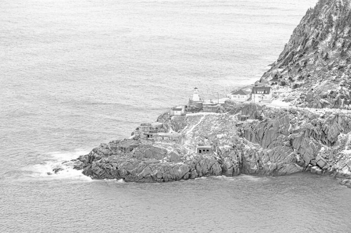 Fort Amherst Winter - Newfoundland art print