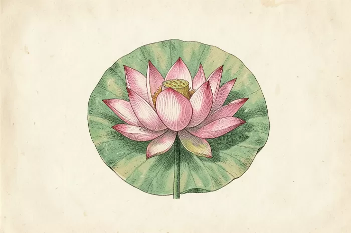 Antique Lotus