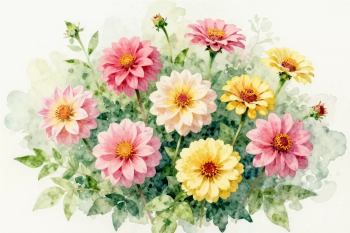 Zinnia Wash