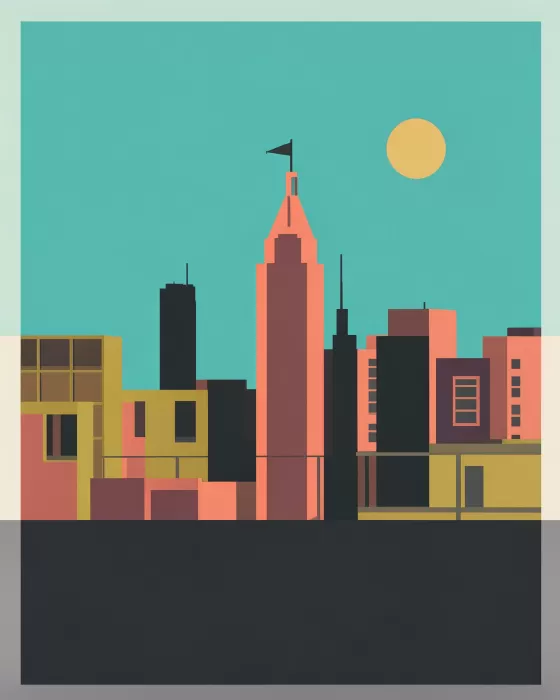Rooftop Skyline