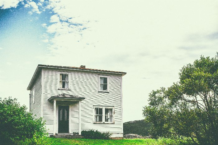 Saltbox Summer - Newfoundland art print