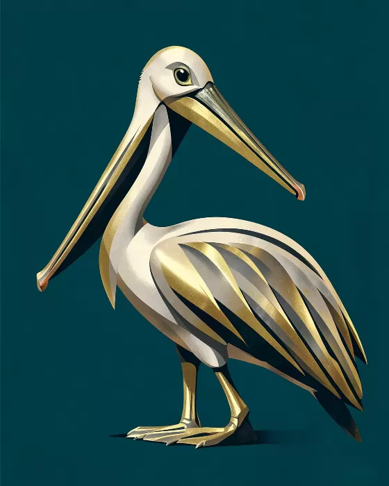 Gilded Pelican