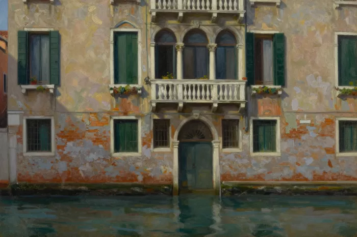 Evening Facade