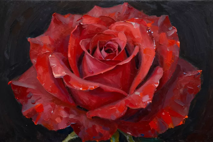 Blooming Crimson