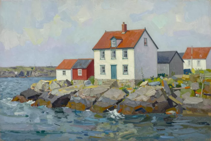 Cliffside Saltbox