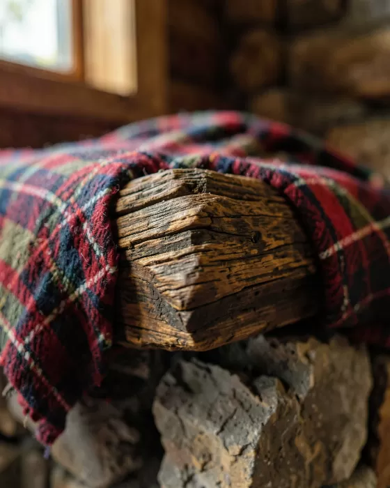 Plaid Armrest