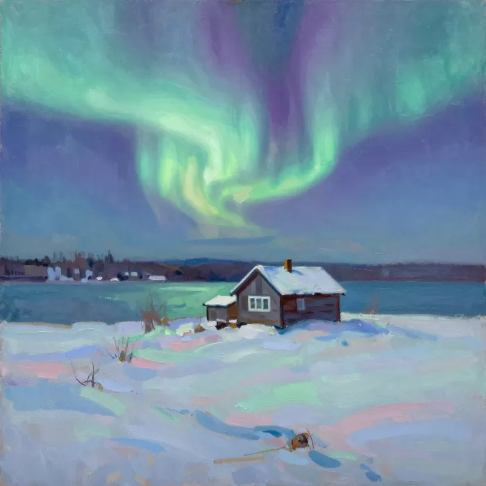 Slave Lake Lights