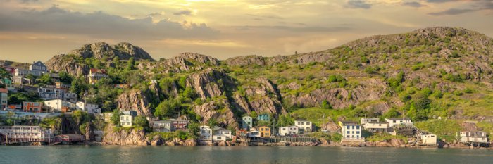 Battery Sun - Newfoundland art print