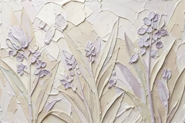 Sculpted Irises