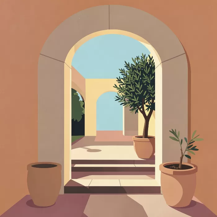 Courtyard Arch